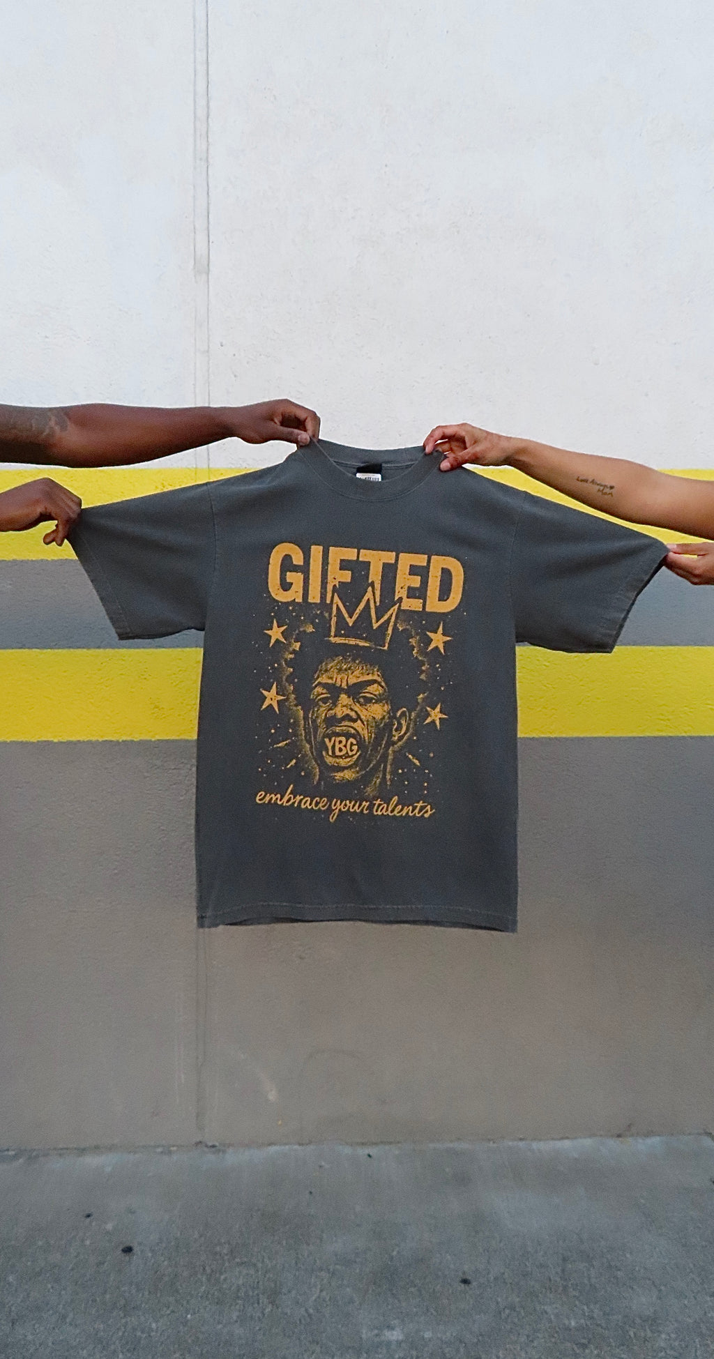 "Gifted" Heavyweight Vintage Tee