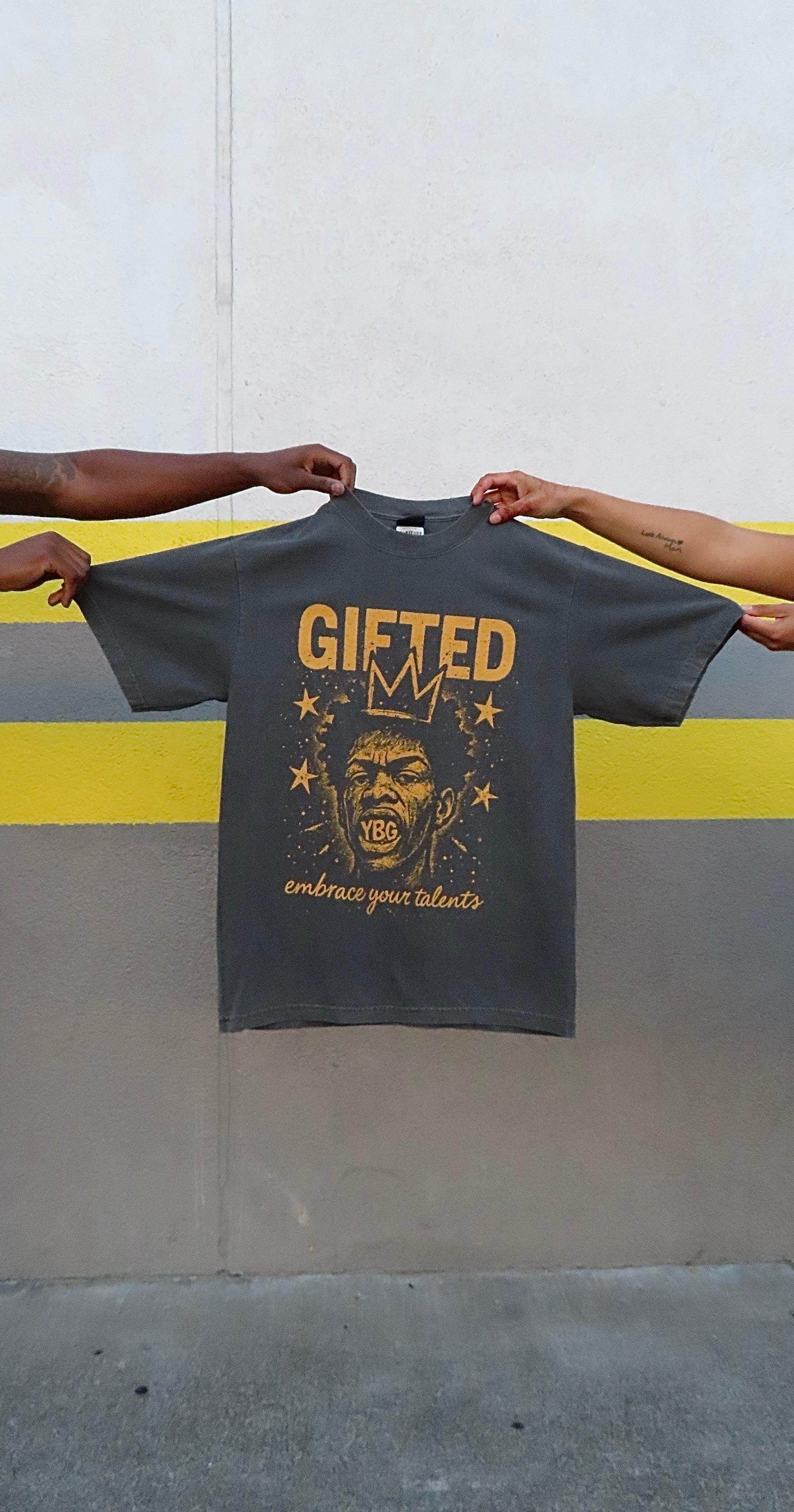 "Gifted" Heavyweight Vintage Tee